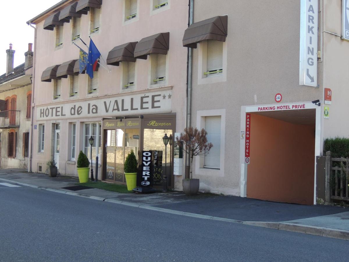 Hôtel de La Vallée Ornans Exterior foto